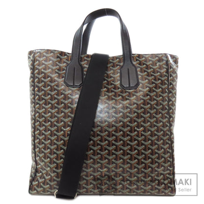 GOYARD ゴヤール ヴォルテール バッグ 2WAY トートバッグ コーティングキャンバス レディース 中古