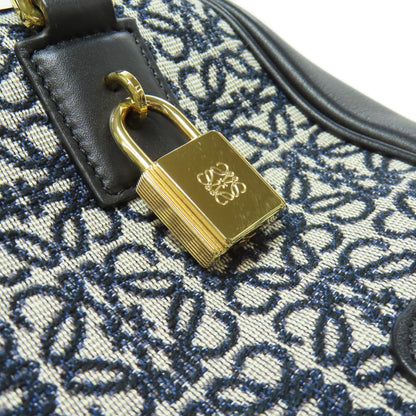 LOEWE ロエベ アマソナ19 2WAY ハンドバッグ キャンバス レディース 中古
