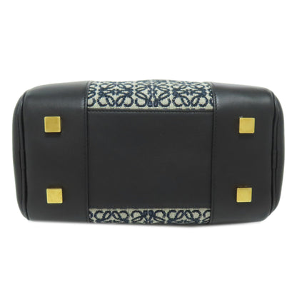 LOEWE ロエベ アマソナ19 2WAY ハンドバッグ キャンバス レディース 中古