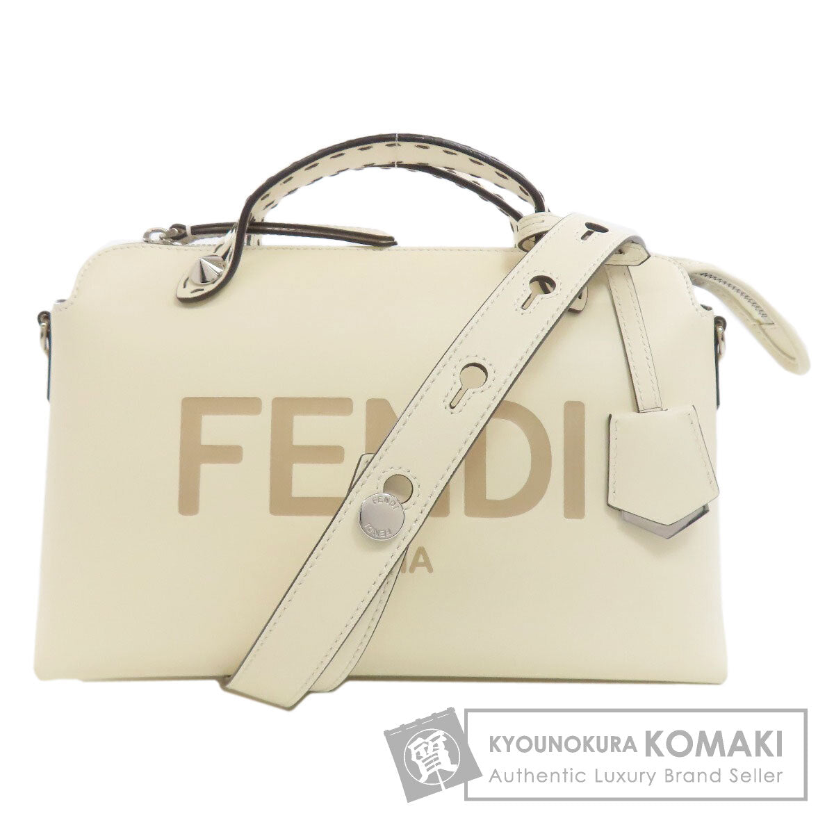 FENDI フェンディ バイザウェイ 2WAY ハンドバッグ カーフ レディース 中古