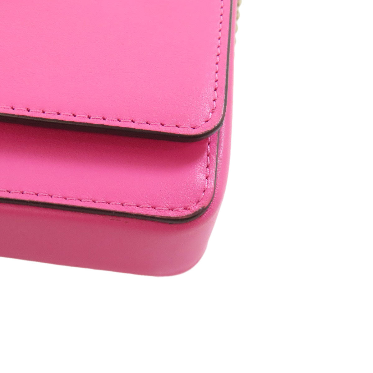 kate spade ケイトスペード チェーンウォレット バイカラー 長財布（小銭入れあり） レザー レディース 中古