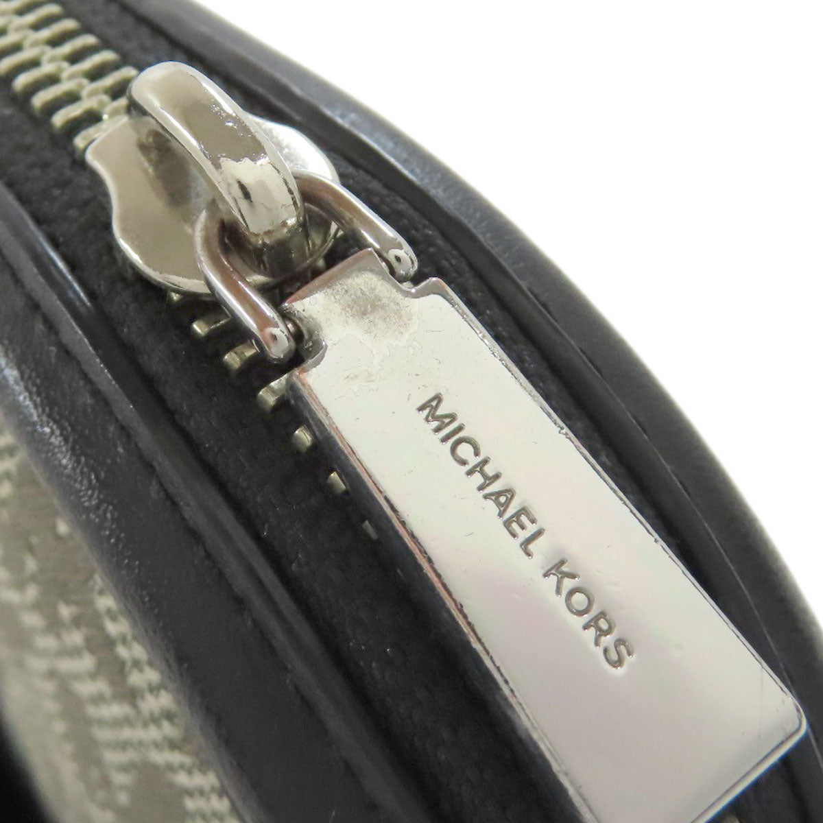 Michael Kors マイケルコース MKシグネチャー ショルダーバッグ キャンバス レディース 中古