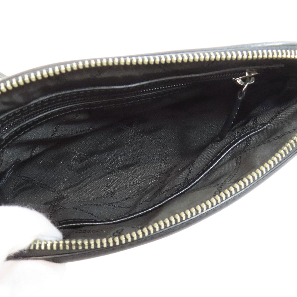 Michael Kors マイケルコース MKシグネチャー ショルダーバッグ キャンバス レディース 中古