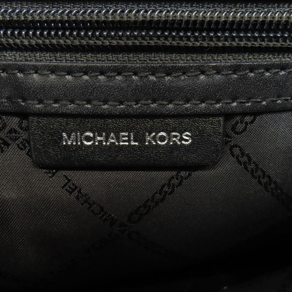 Michael Kors マイケルコース MKシグネチャー ショルダーバッグ キャンバス レディース 中古