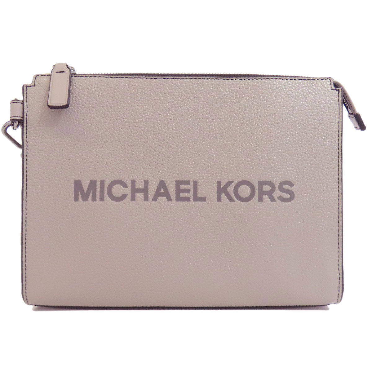 Michael Kors マイケルコース ロゴ クラッチバッグ レザー レディース 中古