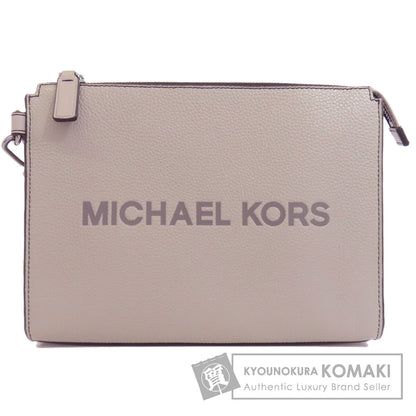 Michael Kors マイケルコース ロゴ クラッチバッグ レザー レディース 中古