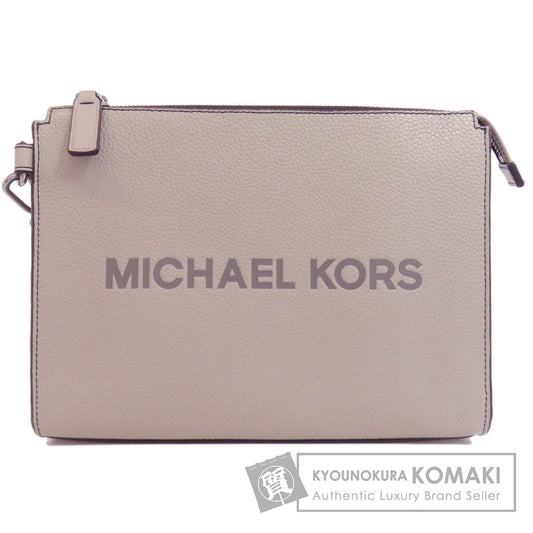 Michael Kors マイケルコース ロゴ クラッチバッグ レザー レディース 中古