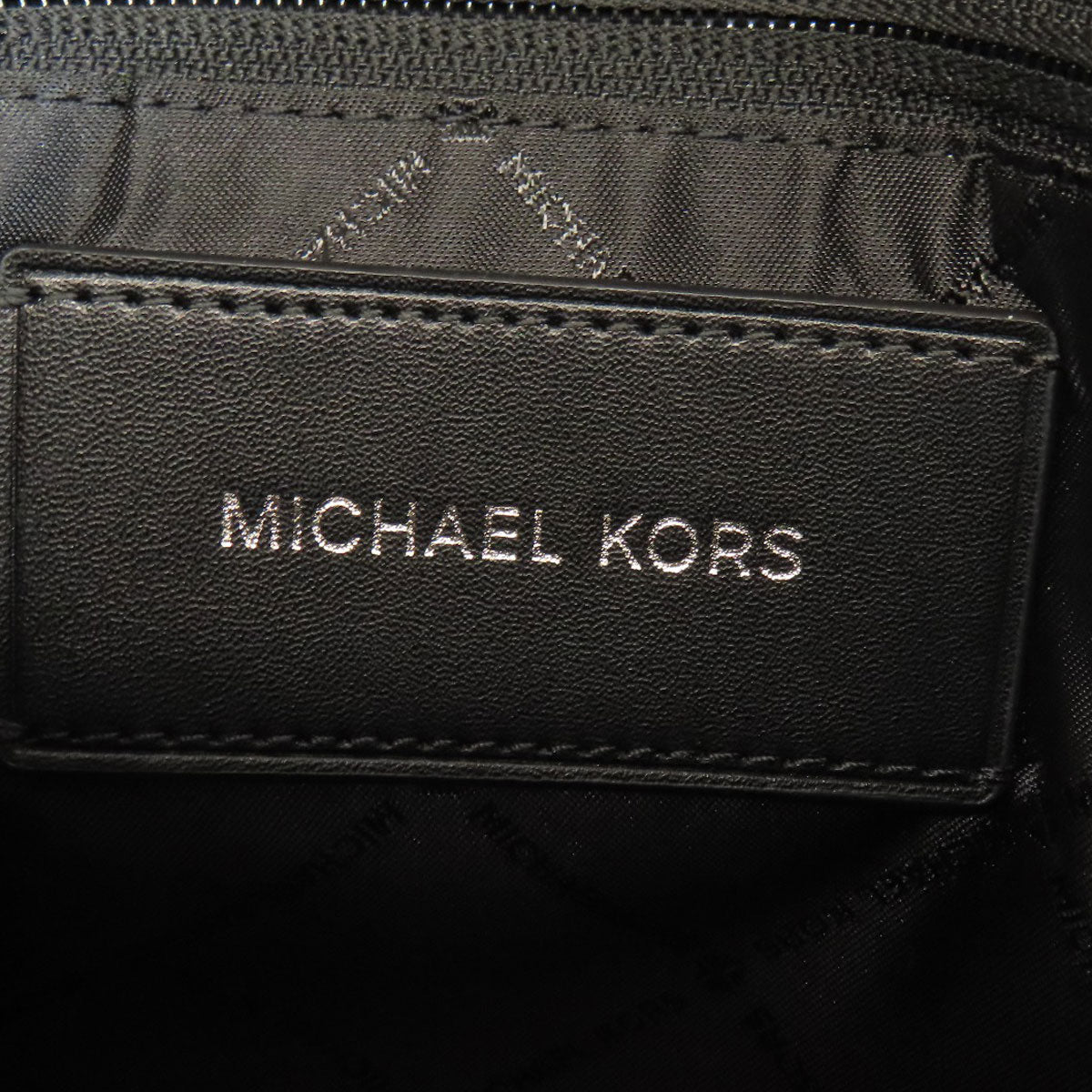 Michael Kors マイケルコース ロゴ クラッチバッグ レザー レディース 中古