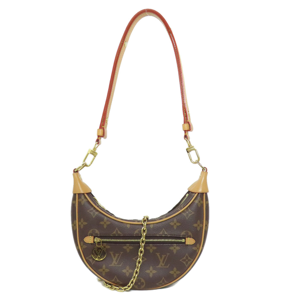LOUIS VUITTON ルイヴィトン M81098 ループ ショルダーバッグ モノグラムキャンバス レディース 中古