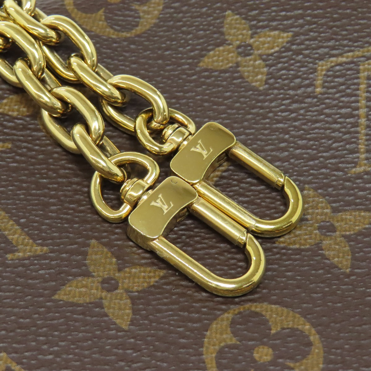 LOUIS VUITTON ルイヴィトン M81098 ループ ショルダーバッグ モノグラムキャンバス レディース 中古
