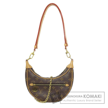 LOUIS VUITTON ルイヴィトン M81098 ループ ショルダーバッグ モノグラムキャンバス レディース 中古