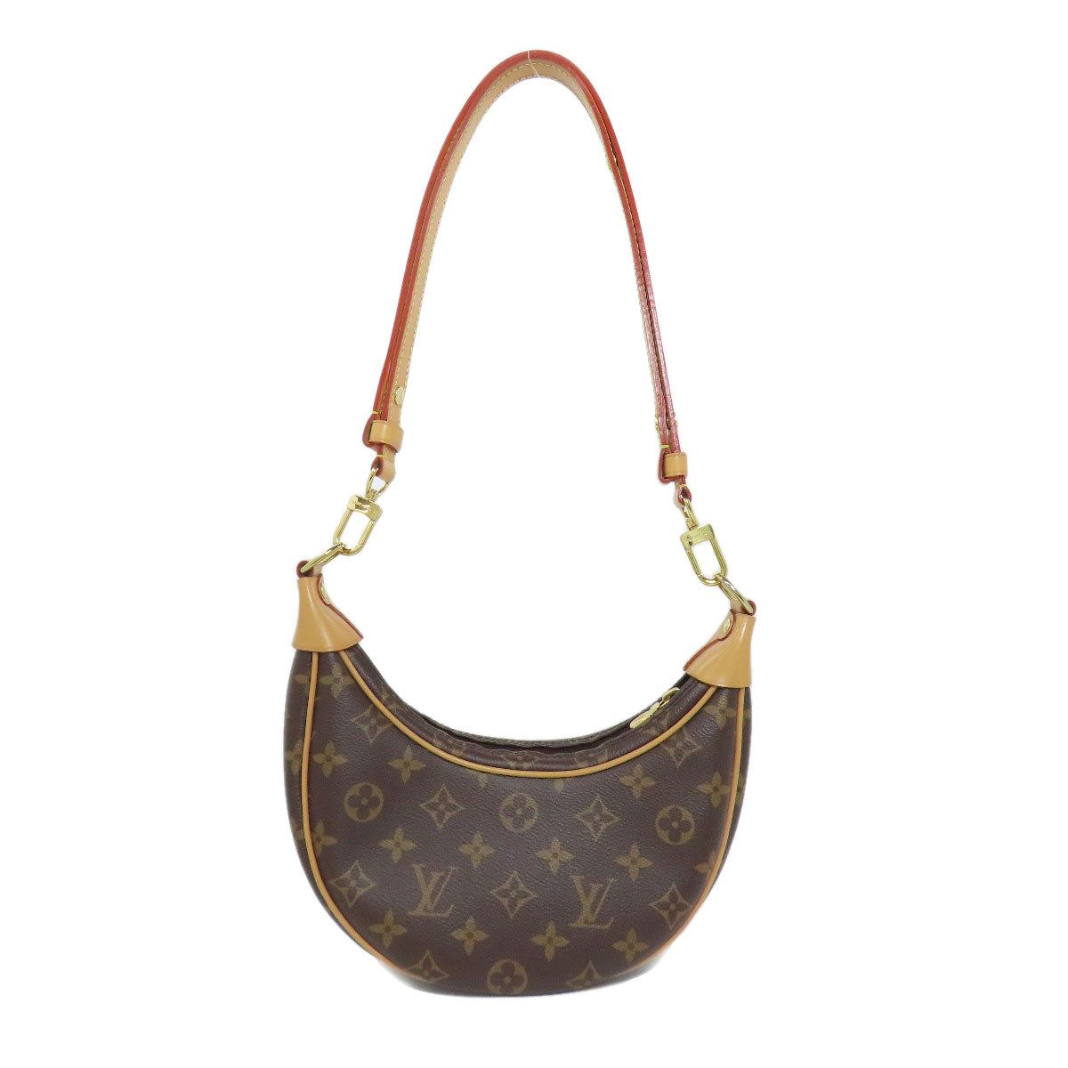 LOUIS VUITTON ルイヴィトン M81098 ループ ショルダーバッグ モノグラムキャンバス レディース 中古