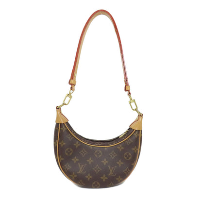 LOUIS VUITTON ルイヴィトン M81098 ループ ショルダーバッグ モノグラムキャンバス レディース 中古