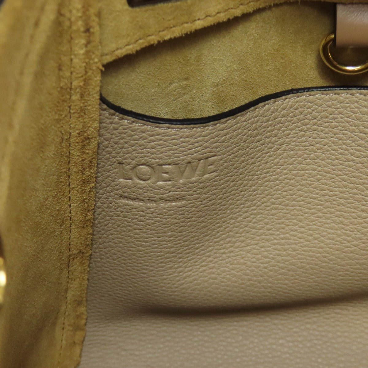 LOEWE ロエベ ハンモックナゲット 2WAY ハンドバッグ カーフ レディース 中古