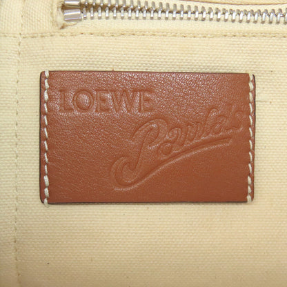 LOEWE ロエベ パウラズイビザ トートバッグ キャンバス レディース 中古