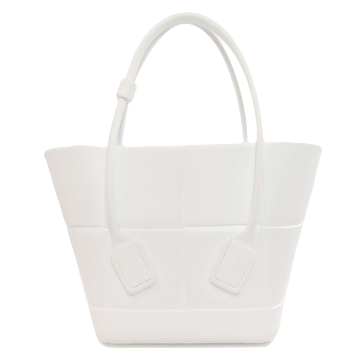 BOTTEGA VENETA ボッテガヴェネタ アルコ ハンドバッグ ラバー レディース 中古