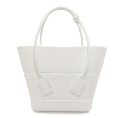 BOTTEGA VENETA ボッテガヴェネタ アルコ ハンドバッグ ラバー レディース 中古