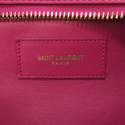 SAINT LAURENT サンローラン プチカバス 2WAY ハンドバッグ レザー レディース 中古