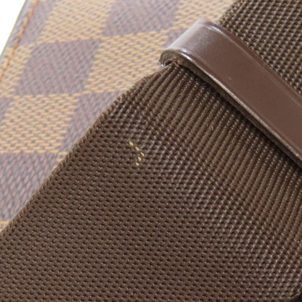 LOUIS VUITTON ルイヴィトン N51994 ジェロニモス ボディバッグ ダミエキャンバス レディース 中古