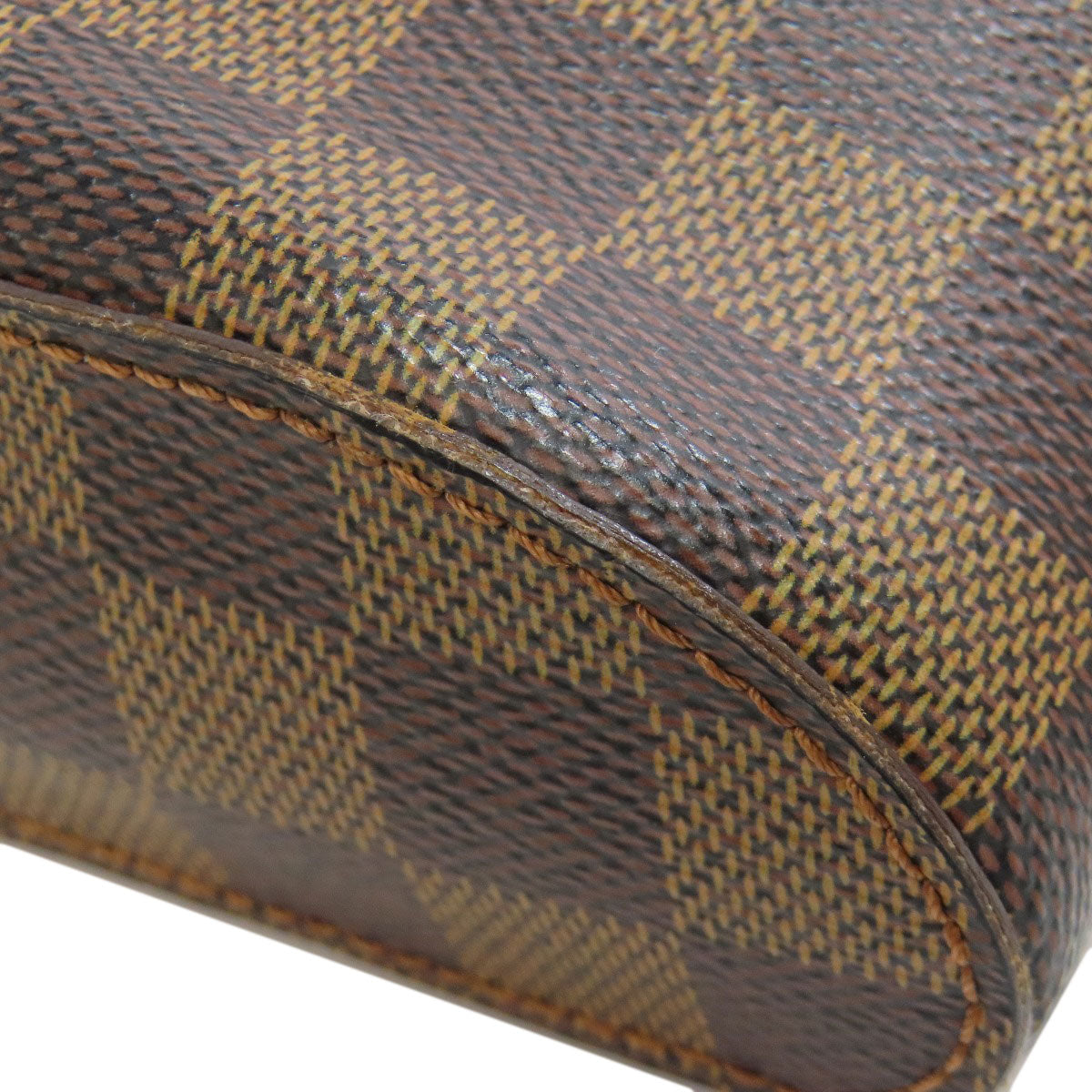 LOUIS VUITTON ルイヴィトン N51994 ジェロニモス ボディバッグ ダミエキャンバス レディース 中古