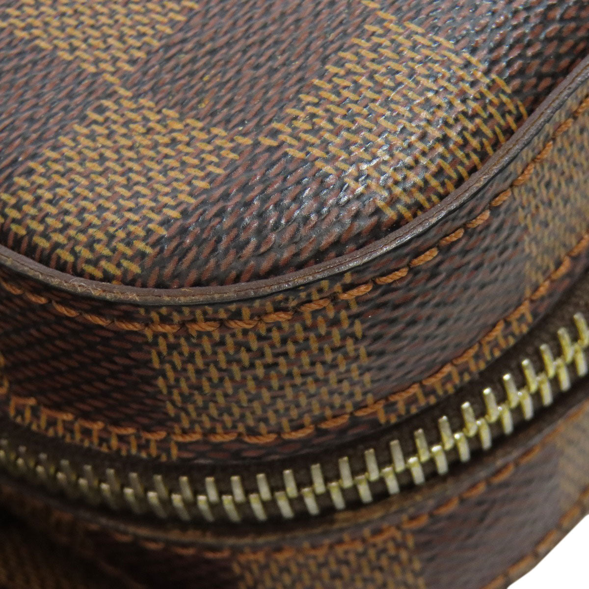 LOUIS VUITTON ルイヴィトン N51994 ジェロニモス ボディバッグ ダミエキャンバス レディース 中古