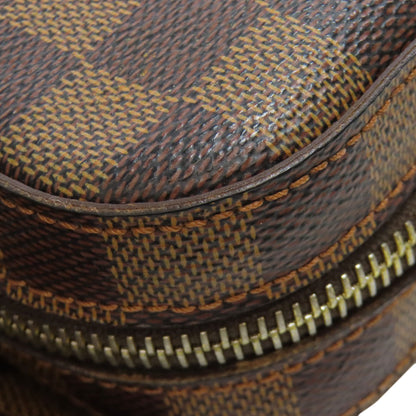 LOUIS VUITTON ルイヴィトン N51994 ジェロニモス ボディバッグ ダミエキャンバス レディース 中古