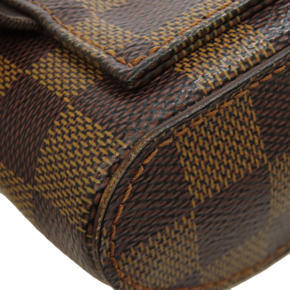 LOUIS VUITTON ルイヴィトン N51994 ジェロニモス ボディバッグ ダミエキャンバス レディース 中古