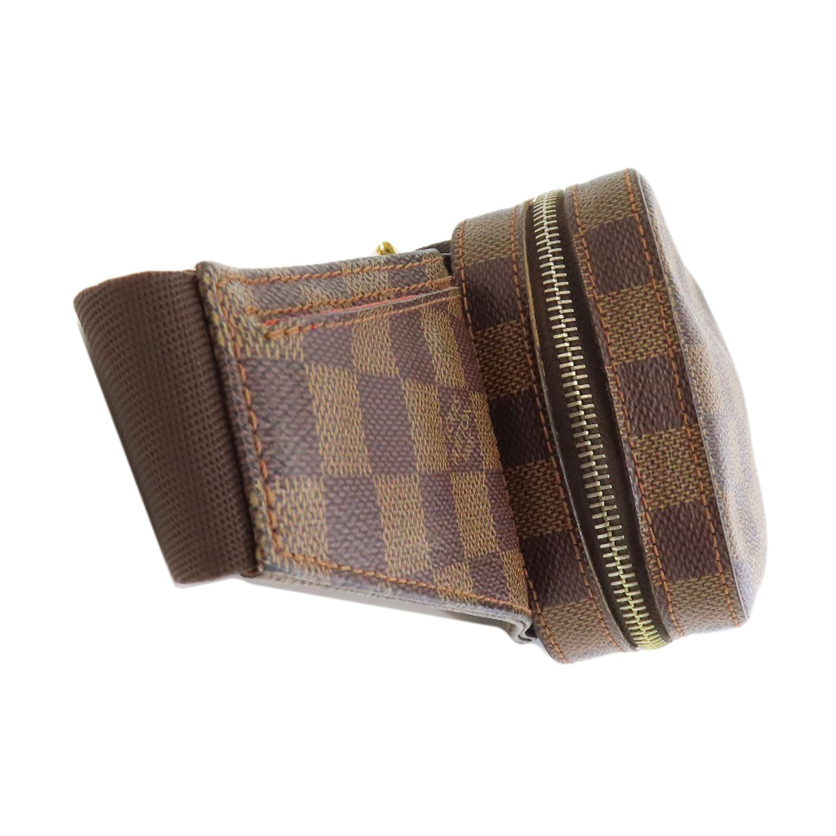 LOUIS VUITTON ルイヴィトン N51994 ジェロニモス ボディバッグ ダミエキャンバス レディース 中古