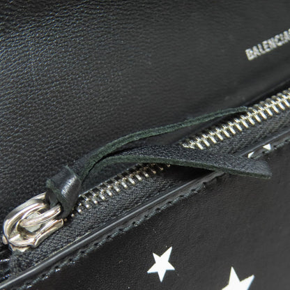 BALENCIAGA バレンシアガ 499207 スターモチーフ 長財布（小銭入れあり） カーフ レディース 中古