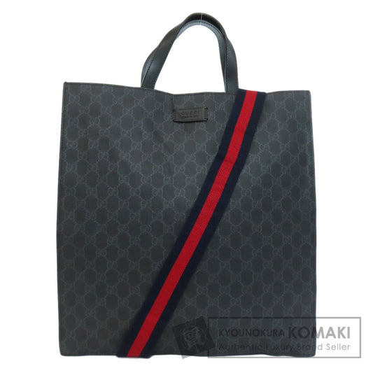 GUCCI グッチ 495559 GGスプリーム 2WAY ハンドバッグ PVC レディース 中古