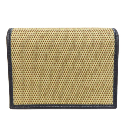 GUCCI グッチ 621887 ホースビット 二つ折り財布（小銭入れあり） キャンバス レディース 中古
