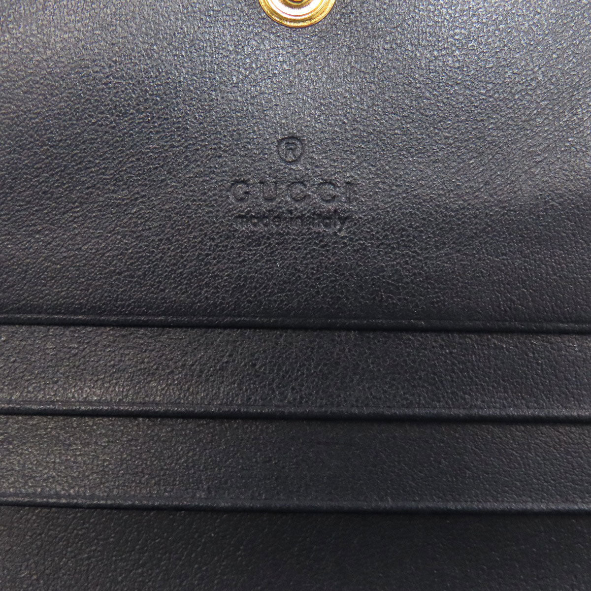 GUCCI グッチ 621887 ホースビット 二つ折り財布（小銭入れあり） キャンバス レディース 中古