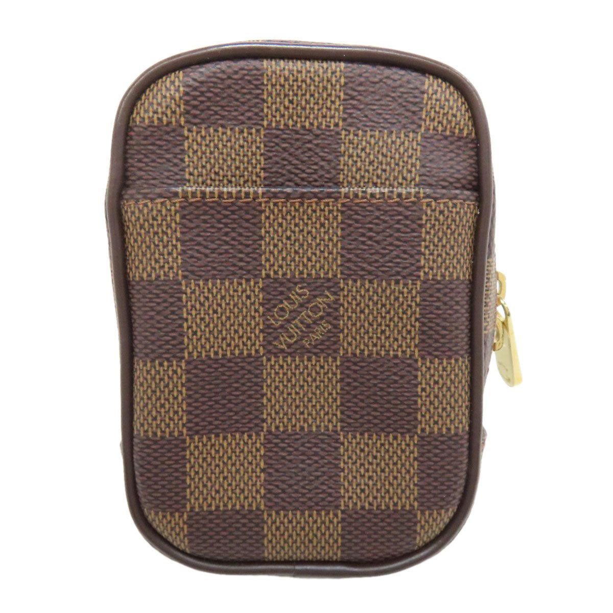 LOUIS VUITTON ルイヴィトン N61738 エテュイ オカピPM アクセサリーポーチ ダミエキャンバス レディース 中古