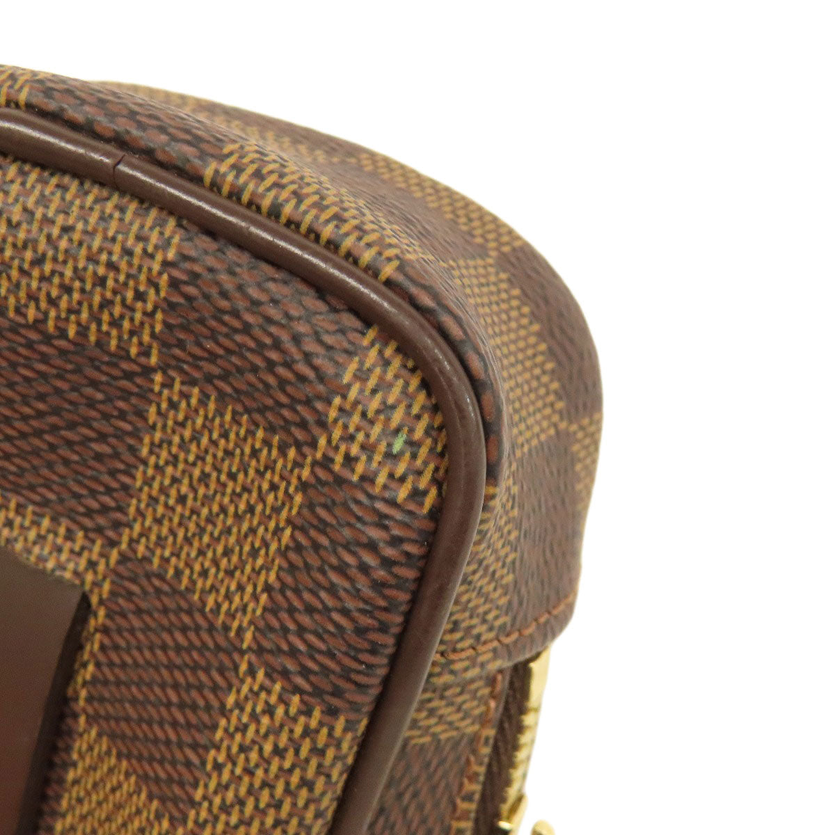 LOUIS VUITTON ルイヴィトン N61738 エテュイ オカピPM アクセサリーポーチ ダミエキャンバス レディース 中古