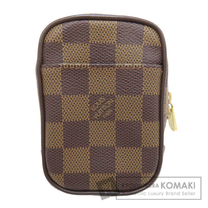 LOUIS VUITTON ルイヴィトン N61738 エテュイ オカピPM アクセサリーポーチ ダミエキャンバス レディース 中古