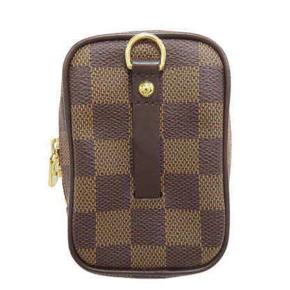 LOUIS VUITTON ルイヴィトン N61738 エテュイ オカピPM アクセサリーポーチ ダミエキャンバス レディース 中古
