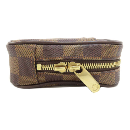 LOUIS VUITTON ルイヴィトン N61738 エテュイ オカピPM アクセサリーポーチ ダミエキャンバス レディース 中古