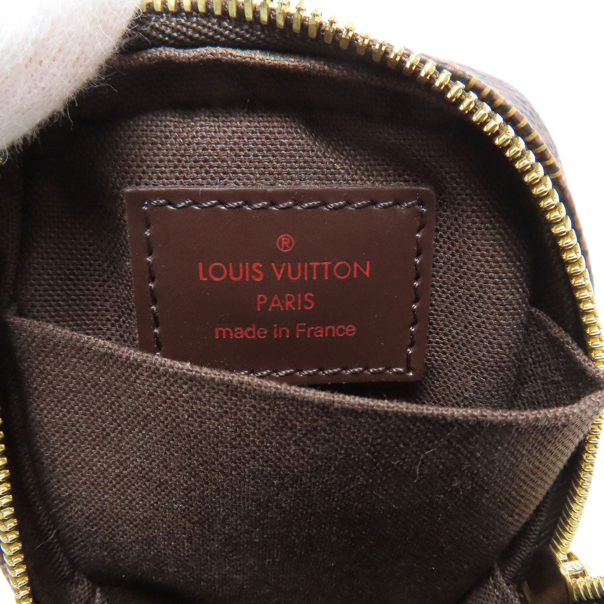 LOUIS VUITTON ルイヴィトン N61738 エテュイ オカピPM アクセサリーポーチ ダミエキャンバス レディース 中古