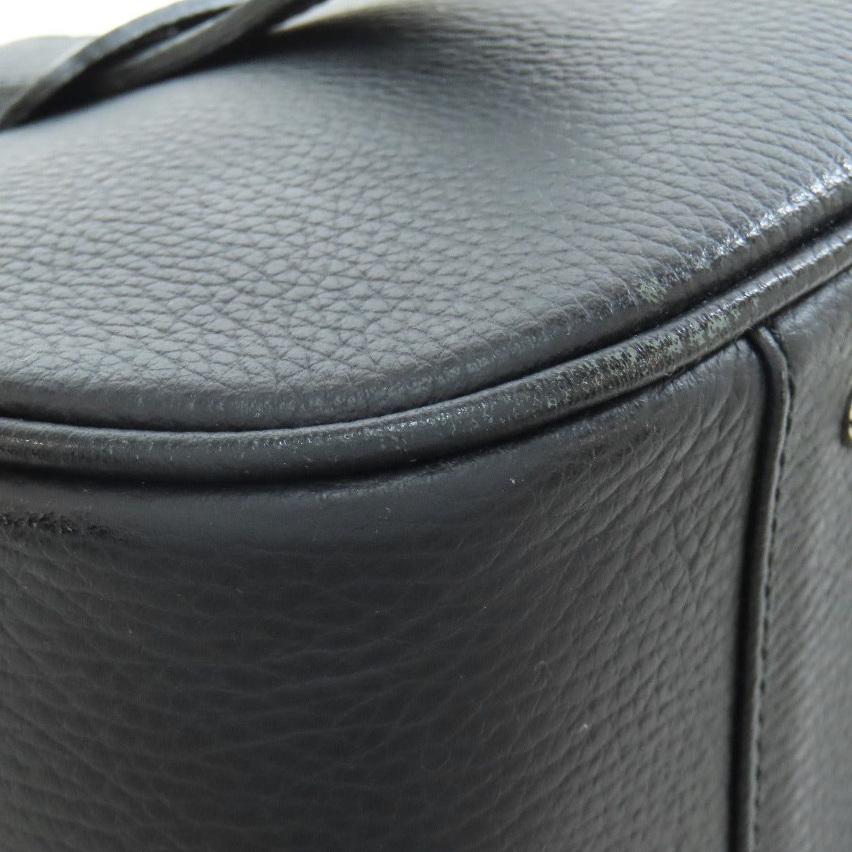 BURBERRY バーバリー ロゴ ハンドバッグ レザー レディース 中古