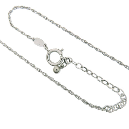 CHRISTIAN DIOR クリスチャンディオール ハート ラインストーン ネックレス 金属製 レディース 中古