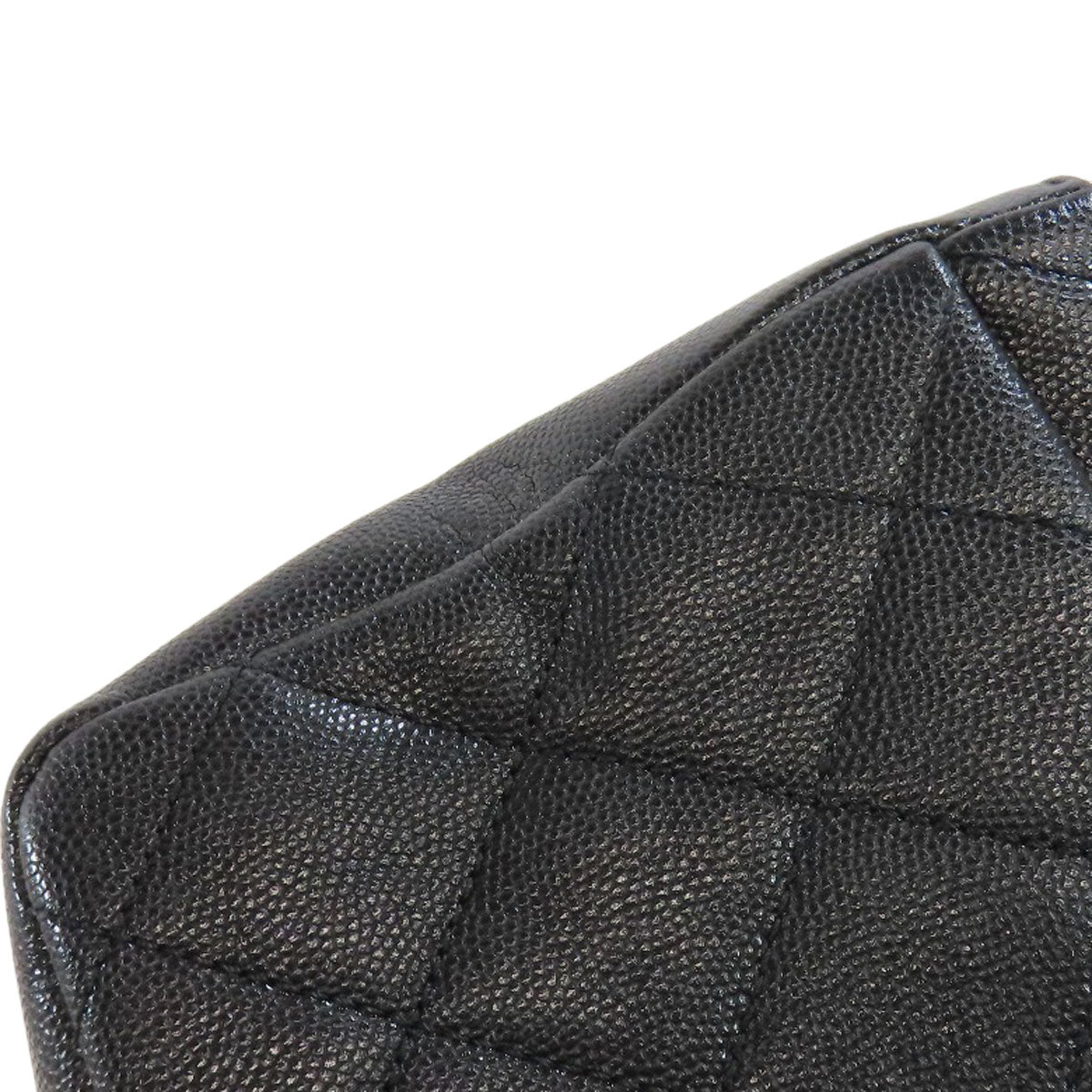 CHANEL シャネル マトラッセ ゴールド金具 2WAY ショルダーバッグ グレインド カーフスキン レディース 中古