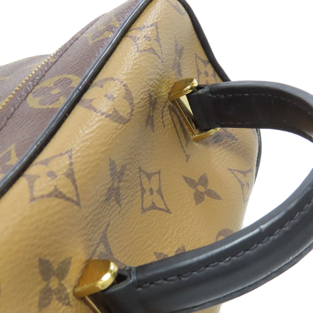 LOUIS VUITTON ルイヴィトン M45165 ヴァニティNV PM ハンドバッグ モノグラムリバース レディース 中古