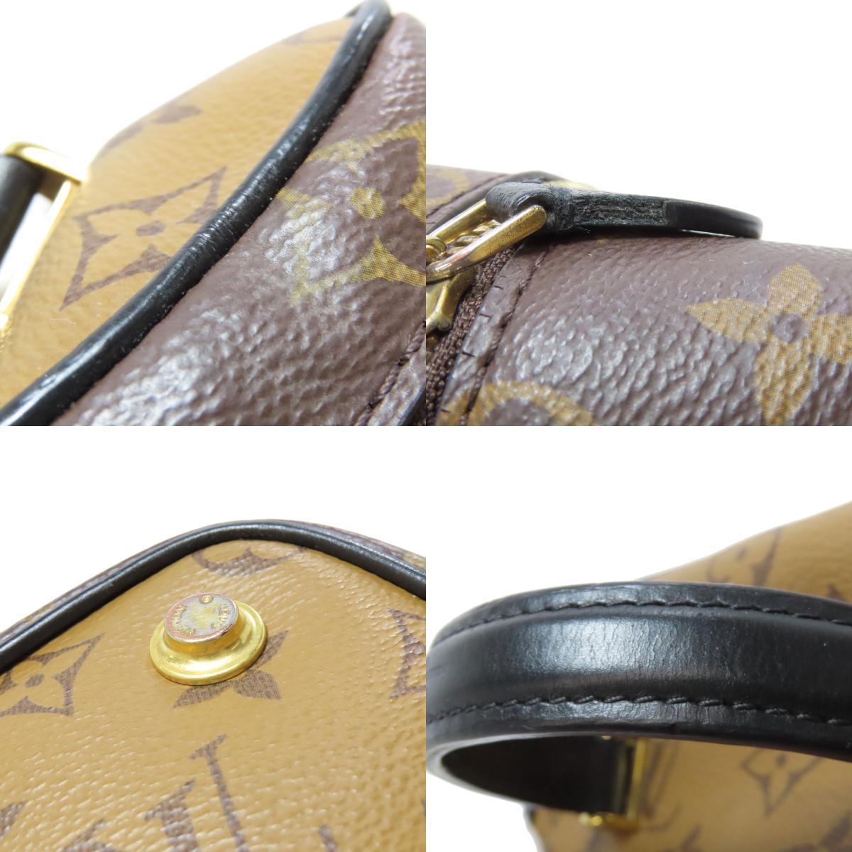 LOUIS VUITTON ルイヴィトン M45165 ヴァニティNV PM ハンドバッグ モノグラムリバース レディース 中古