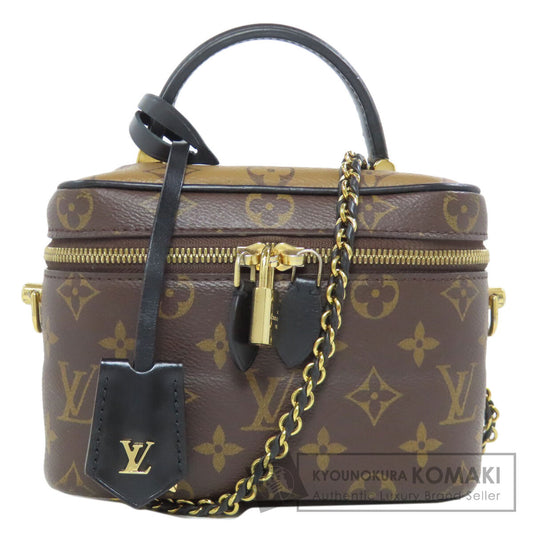 LOUIS VUITTON ルイヴィトン M45165 ヴァニティNV PM ハンドバッグ モノグラムリバース レディース 中古