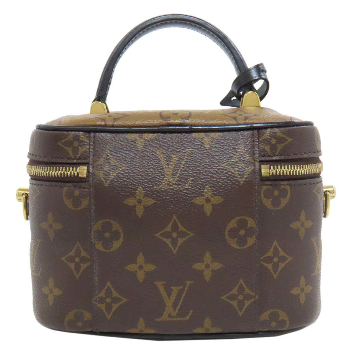 LOUIS VUITTON ルイヴィトン M45165 ヴァニティNV PM ハンドバッグ モノグラムリバース レディース 中古