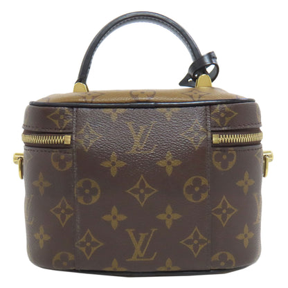 LOUIS VUITTON ルイヴィトン M45165 ヴァニティNV PM ハンドバッグ モノグラムリバース レディース 中古