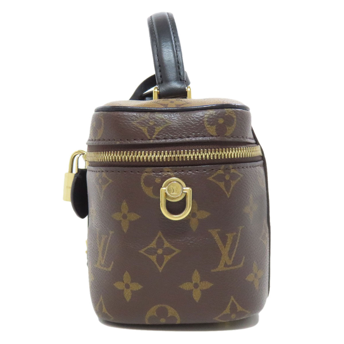LOUIS VUITTON ルイヴィトン M45165 ヴァニティNV PM ハンドバッグ モノグラムリバース レディース 中古