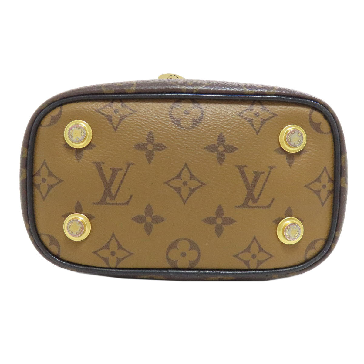 LOUIS VUITTON ルイヴィトン M45165 ヴァニティNV PM ハンドバッグ モノグラムリバース レディース 中古