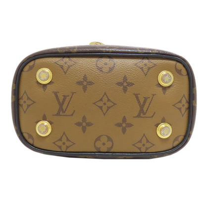 LOUIS VUITTON ルイヴィトン M45165 ヴァニティNV PM ハンドバッグ モノグラムリバース レディース 中古