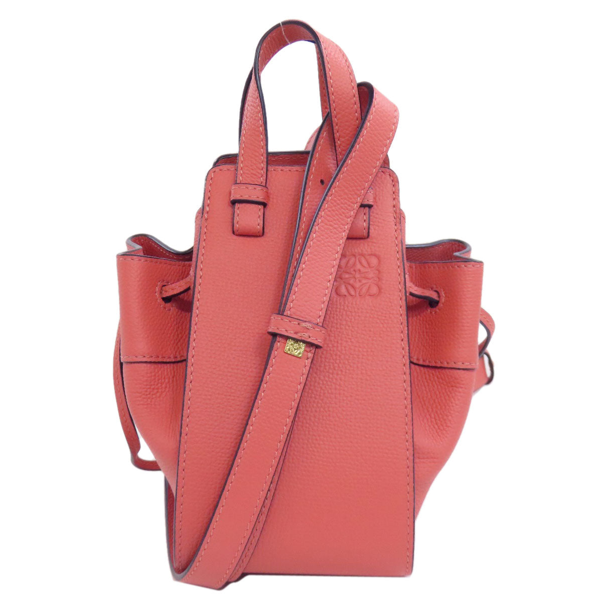LOEWE ロエベ ハンモック ミニ 2WAY ハンドバッグ カーフ レディース 中古